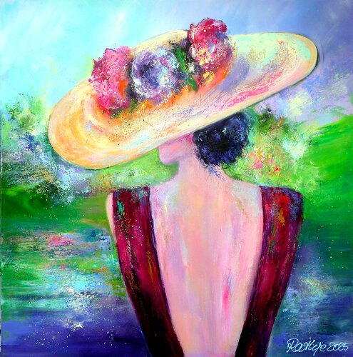 Am See by Manuela Rathje, Painting for Sale on Select
