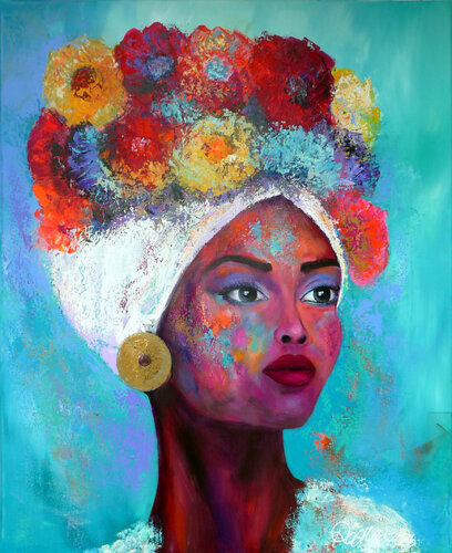 Summer by Manuela Rathje, Painting for Sale on Select