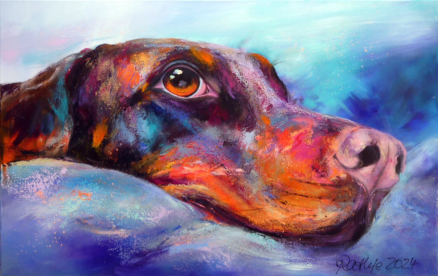 Juno Manuela Rathje Original painting for sale
