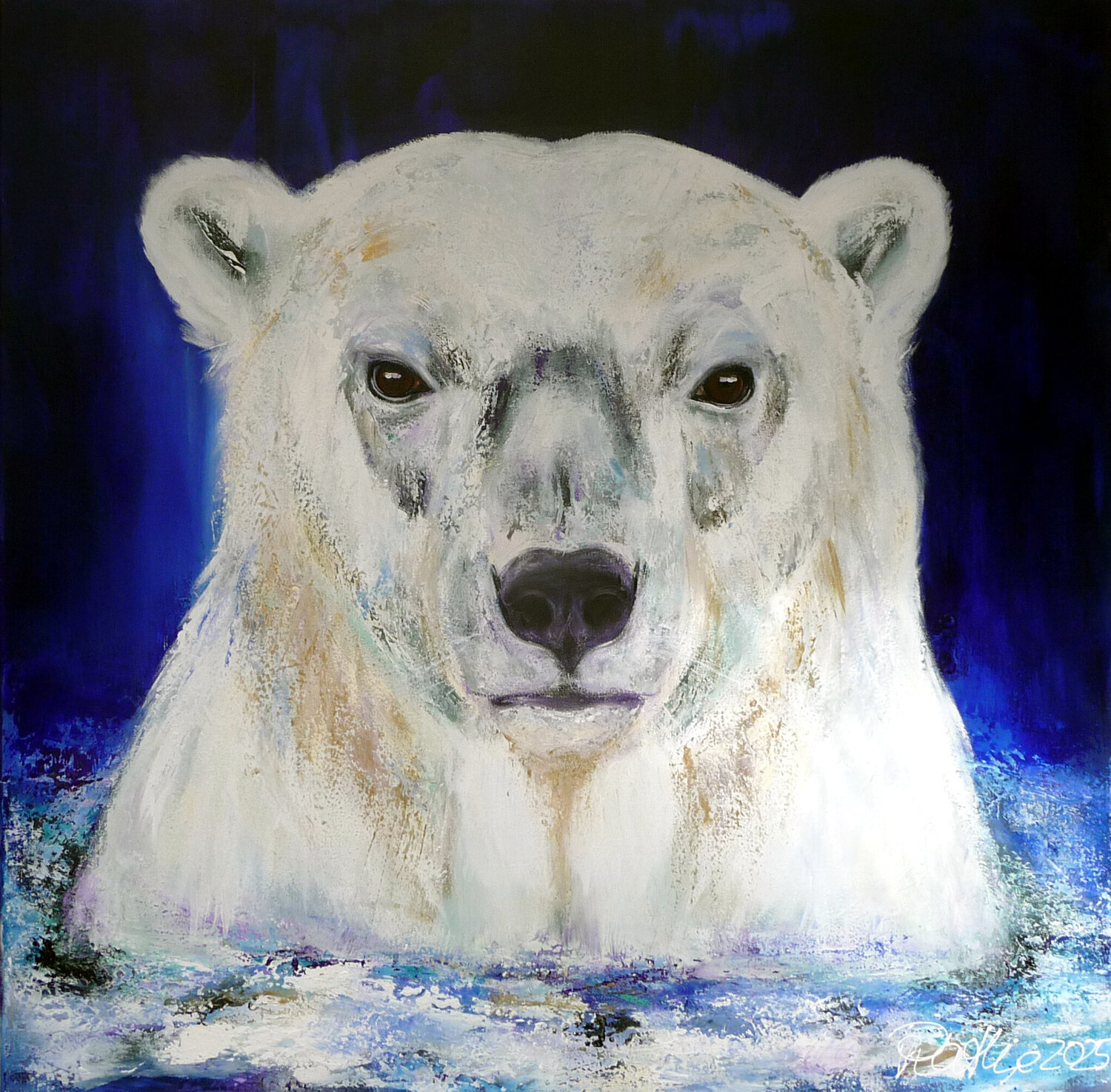 Nanuk Manuela Rathje Original painting for sale