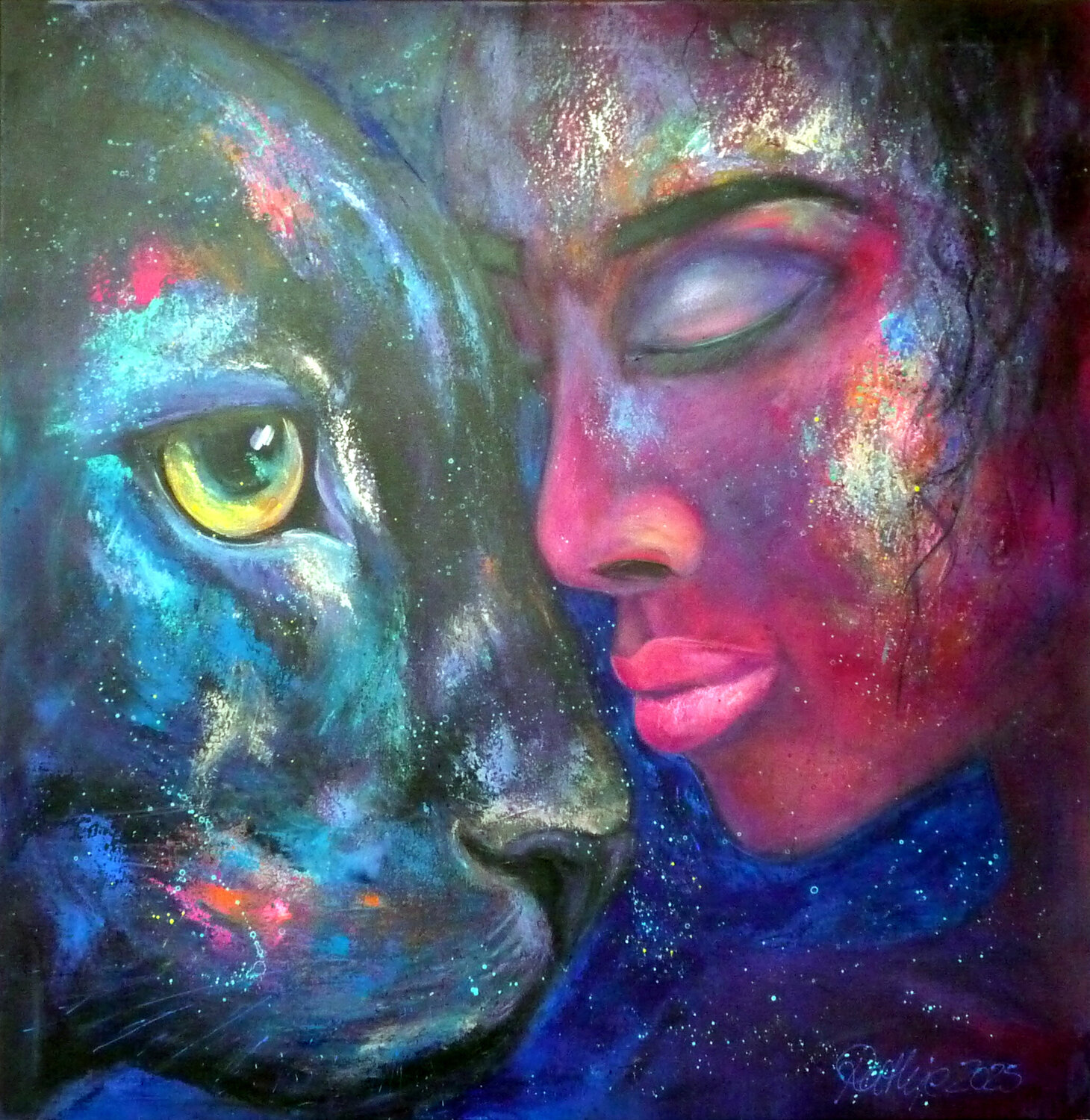 in your mind Manuela Rathje Original painting for sale