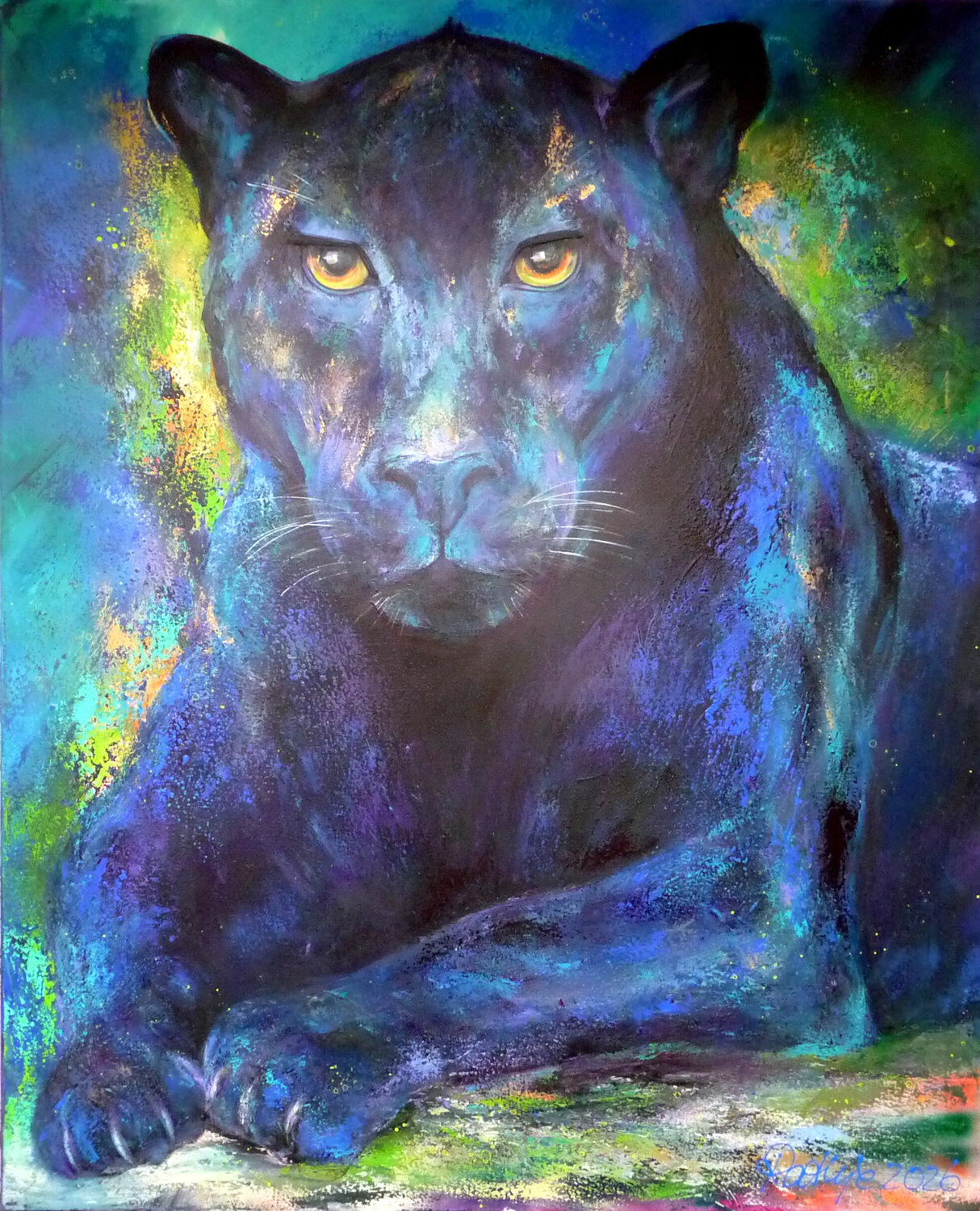 Kishan Manuela Rathje Original painting for sale