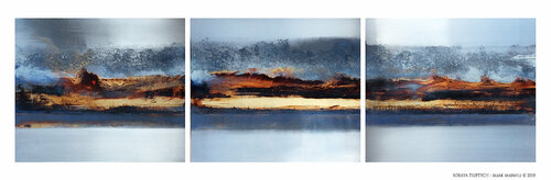 SORAYA TRIPTYCH by Mark Maxwell, Painting for Sale on Select