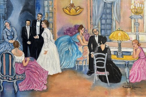 The Irony by Suzette Datema, Painting for Sale on Select