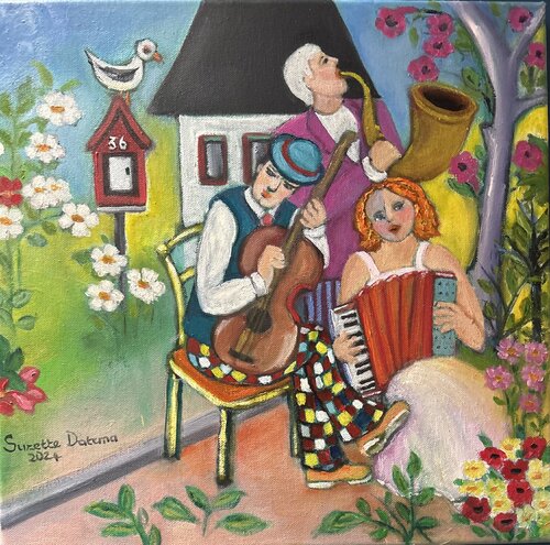The Summer Serenade by Suzette Datema, Painting for Sale on Select