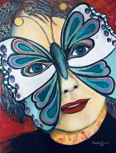 Life is Great by Suzette Datema, Painting for Sale on Select