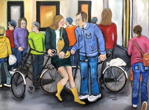 Only  Eyes for You by Suzette Datema, Painting for Sale on Select