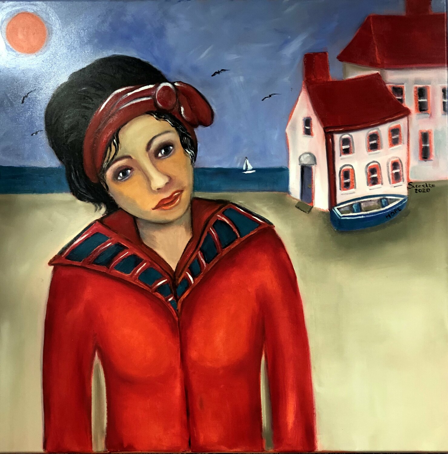 HOPE Suzette Datema Original painting for sale