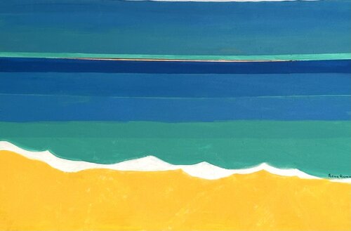 SILENCE by Mona Asmar Hecker, Painting for Sale on Select