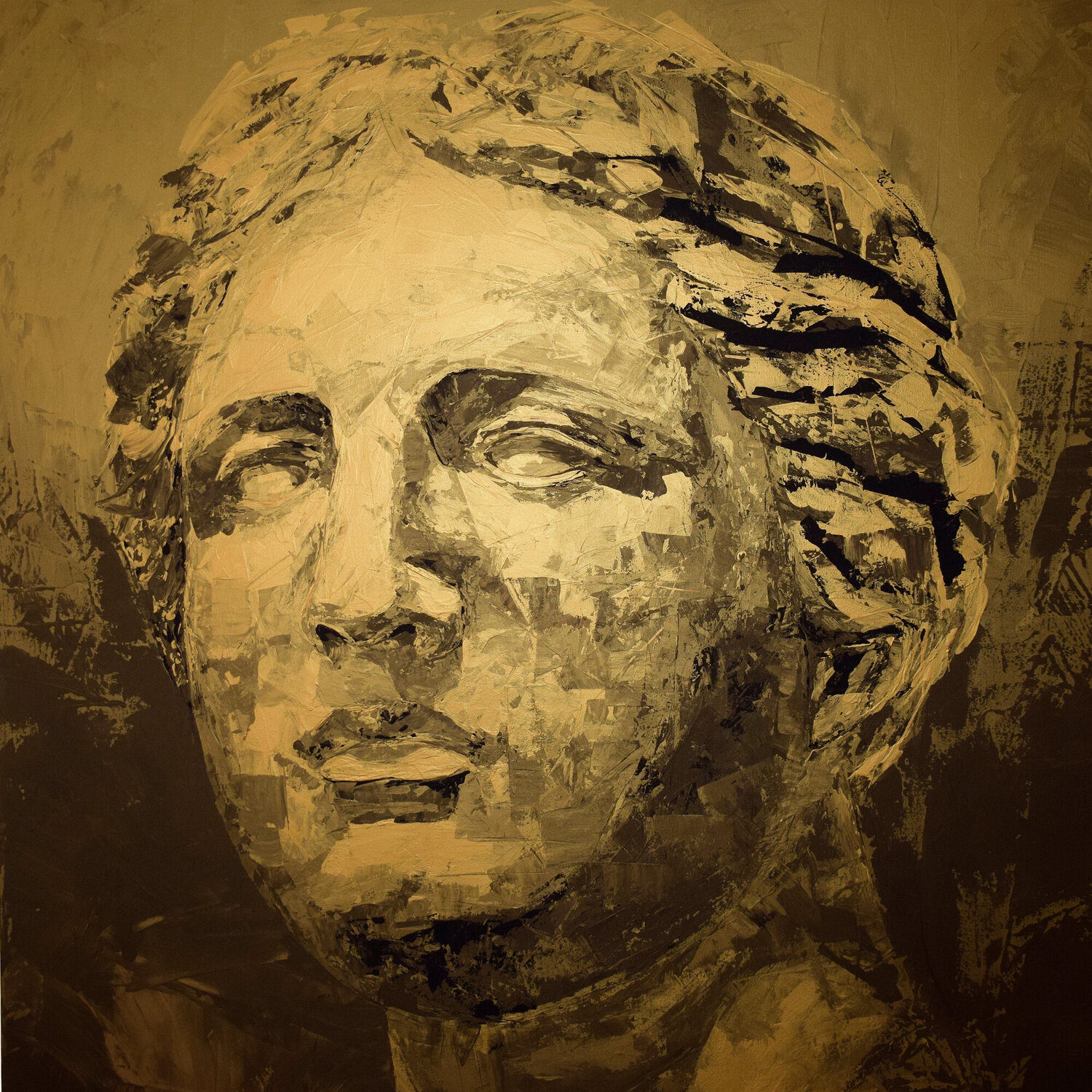 Aphrodite Metallic 94 Eugen Dick Original painting for sale