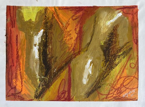 Fire ( Climate change ) by Cinthya Picazo, Painting for Sale on Select