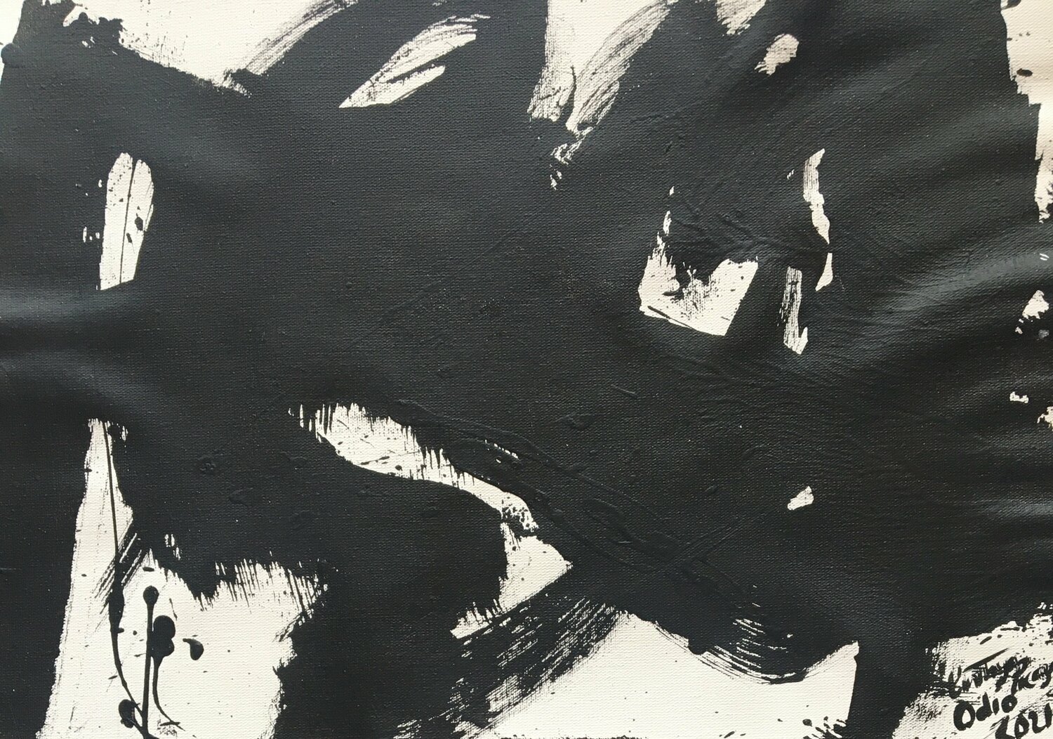 Odio Cinthya Picazo Original painting for sale