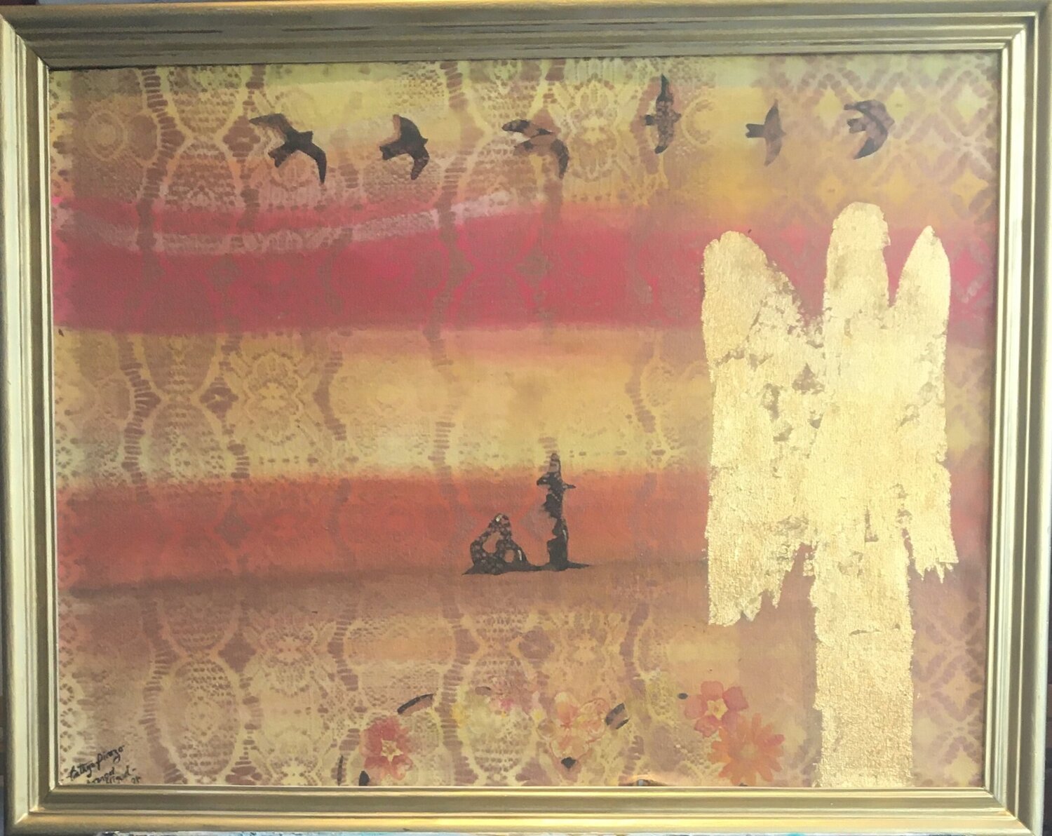 Arcangel Miguel Cinthya Picazo Original painting for sale