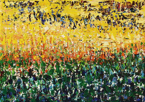 Hot Spring I by Pia Andersen, Painting for Sale on Select
