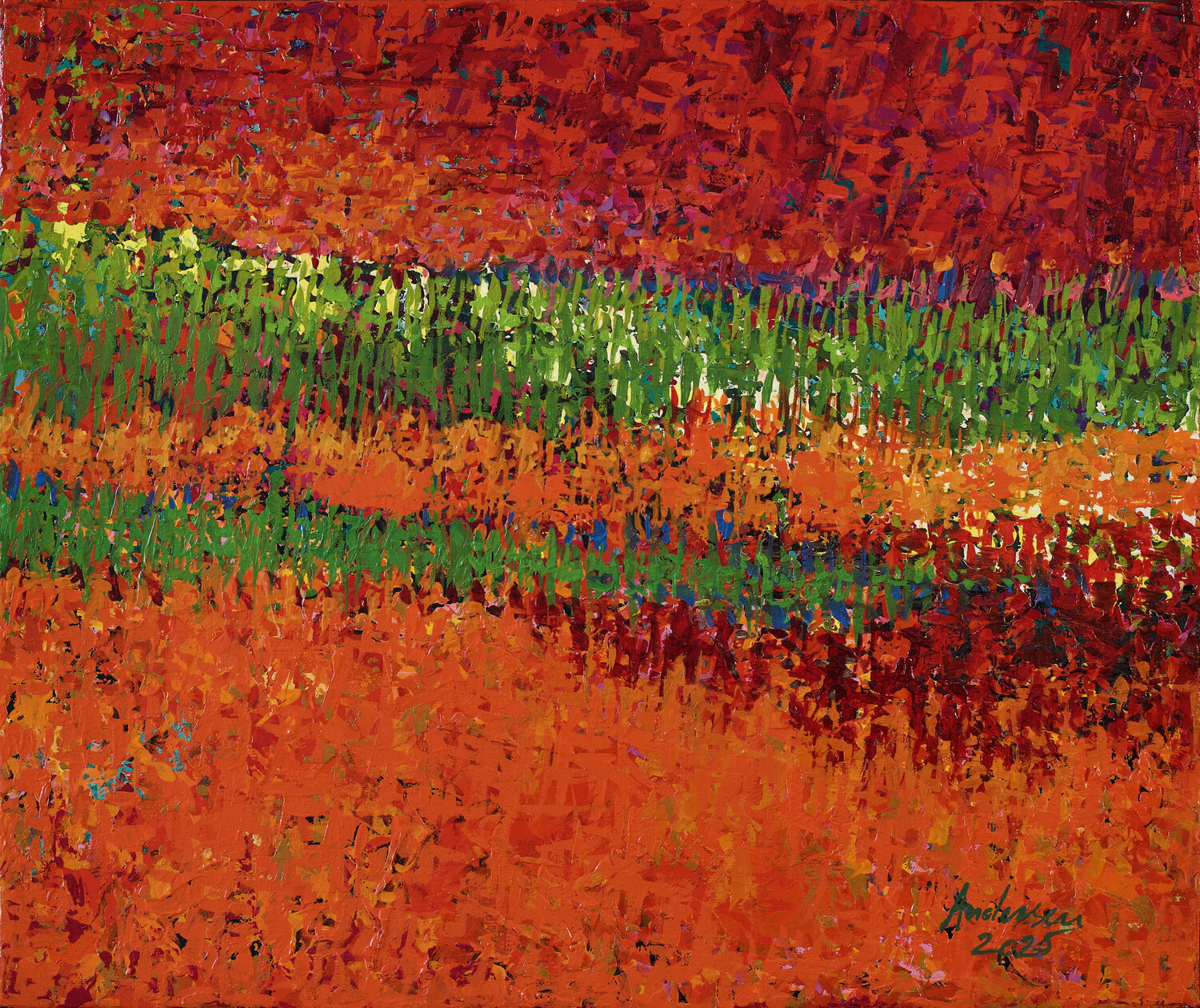Solsticio I Pia Andersen Original painting for sale