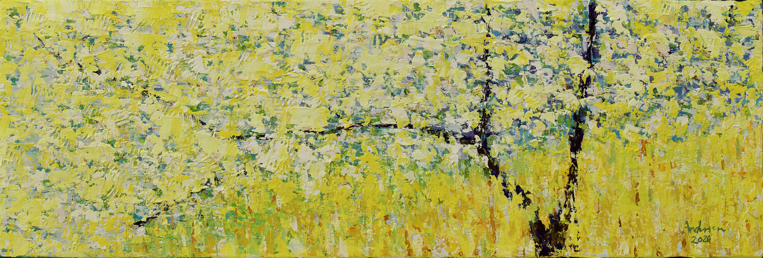 Cerezo Pia Andersen Original painting for sale