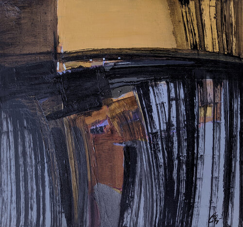 Injured ground by Yaryna Shumska, Painting for Sale on Select
