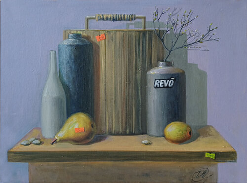 24/7 by Yaryna Shumska, Painting for Sale on Select
