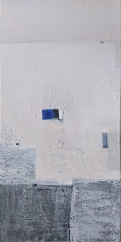 Winter in the suburbs by Yaryna Shumska, Painting for Sale on Select
