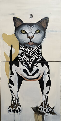 Rat Catcher #1 (Minnie) by Brenda Barnum, Painting for Sale on Select