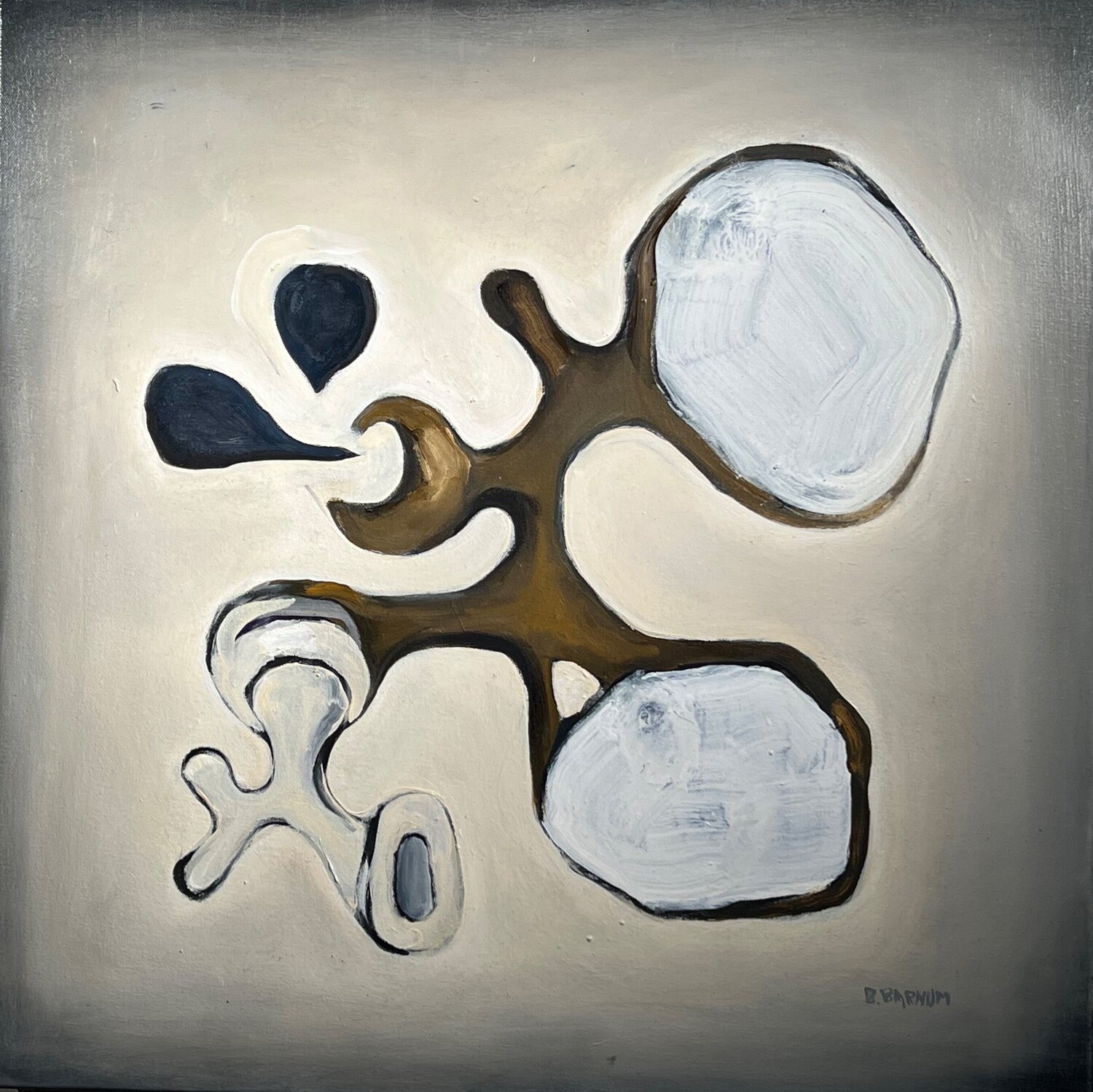 Tumbleweed #2 Brenda Barnum Original painting for sale