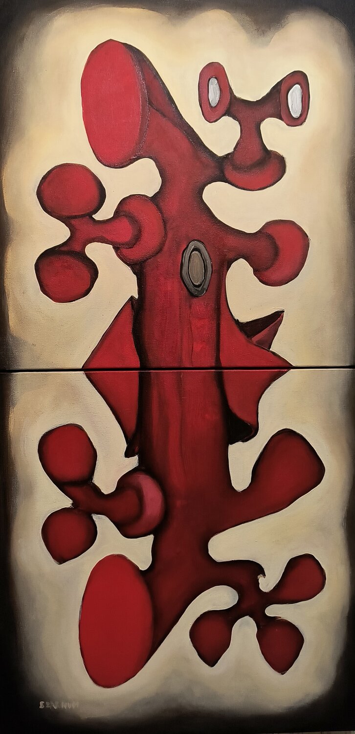 Magic Red Orchid -Guatemala 2025 Brenda Barnum Original painting for sale