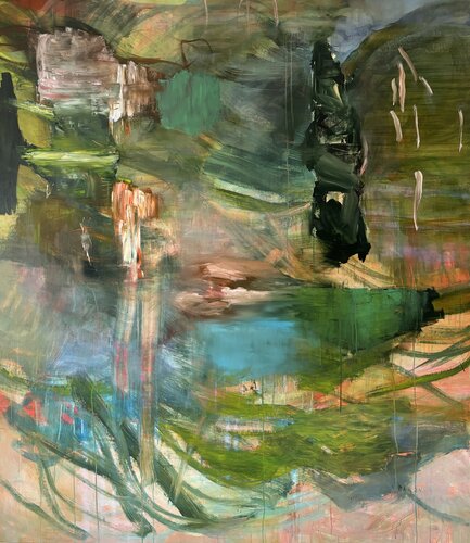 You can't hold back spring III by Bjørnar Aaslund, Painting for Sale on Select
