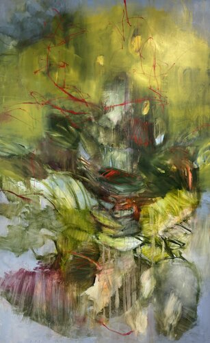 Memories from a non-existing landscape XXV by Bjørnar Aaslund, Painting for Sale on Select