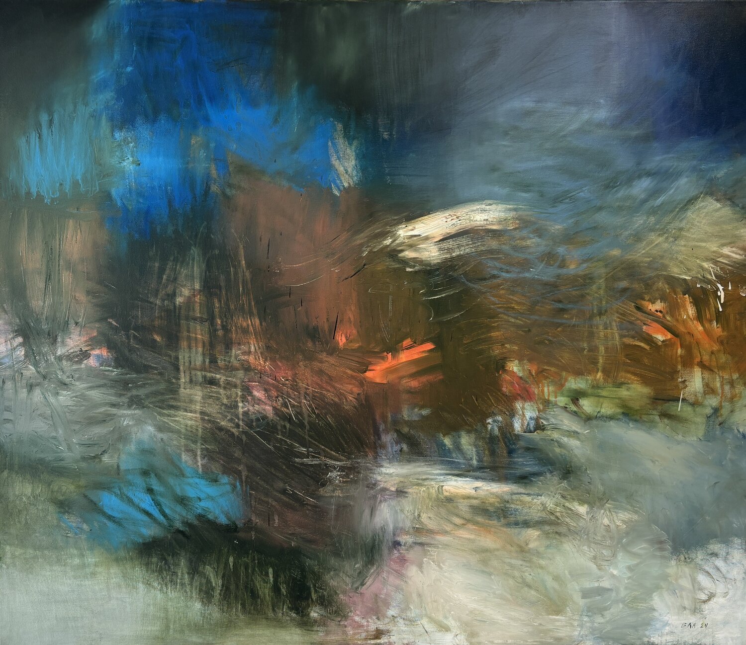 The remains of the day III Bjørnar Aaslund Original painting for sale