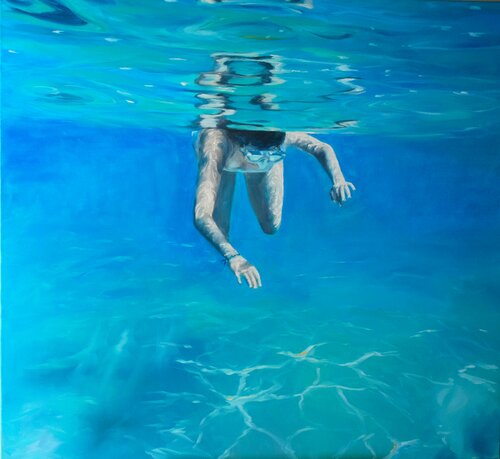 Nereids I by Katerina Hatzi, Painting for Sale on Select