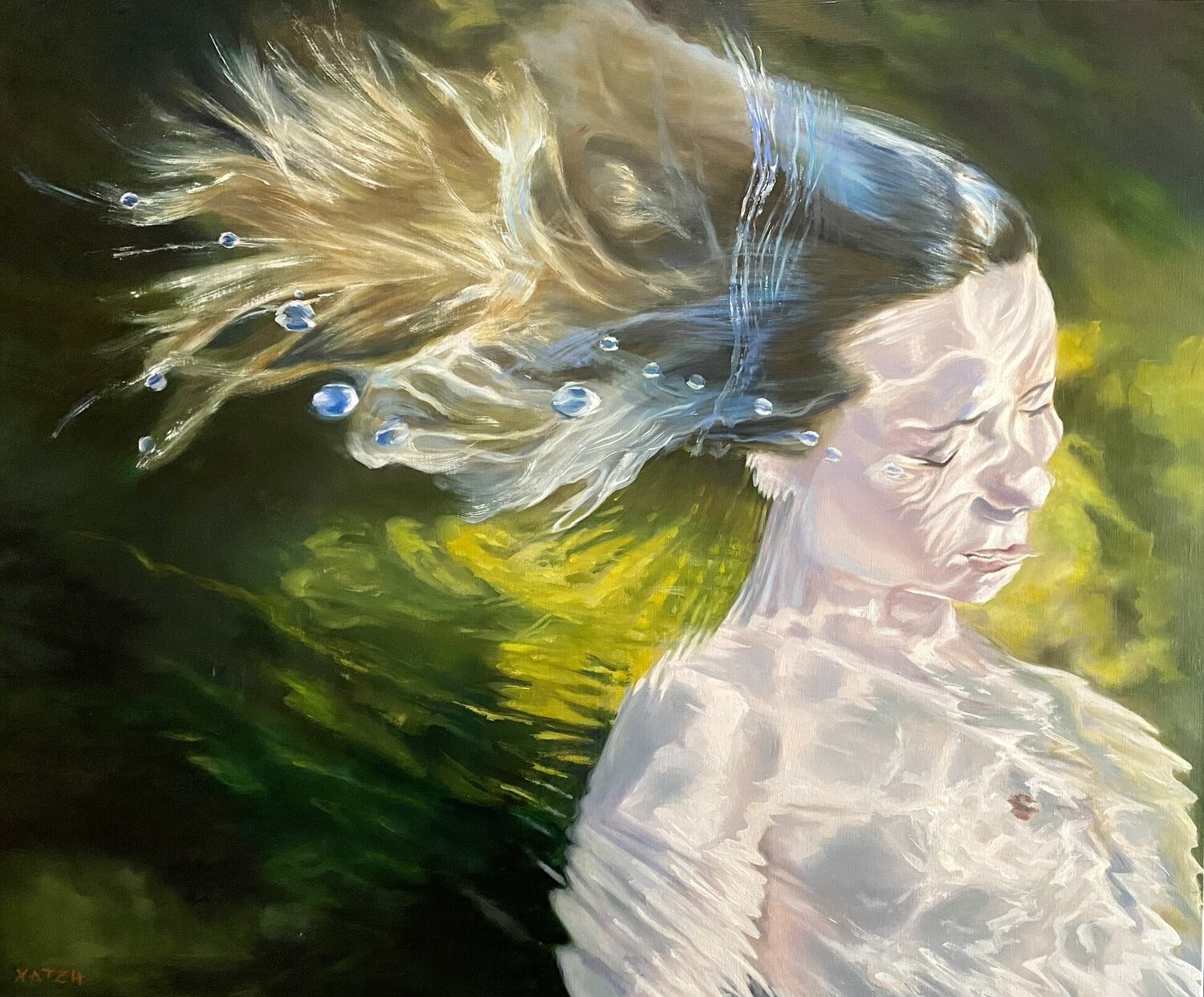DREAM Katerina Hatzi Original painting for sale