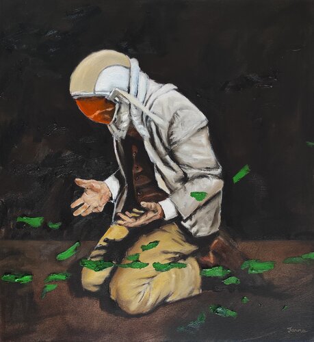 Overlap 5 by Janna Prinsloo, Painting for Sale on Select