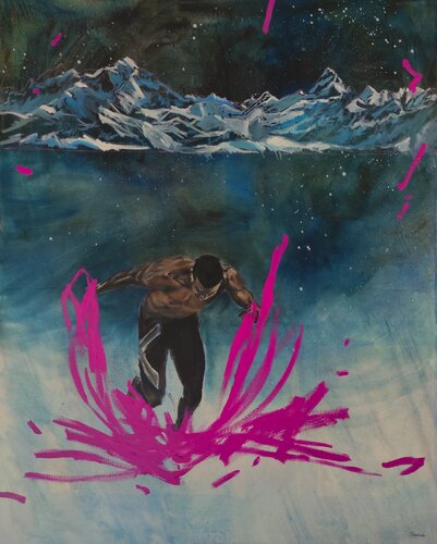 Impact by Janna Prinsloo, Painting for Sale on Select