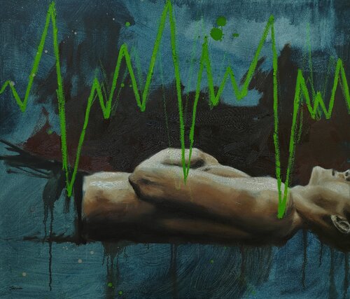 Frequency by Janna Prinsloo, Painting for Sale on Select