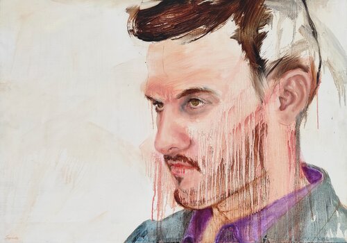 Johan G by Janna Prinsloo, Painting for Sale on Select