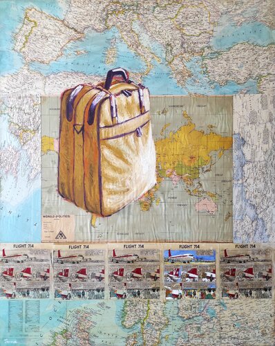 Traveling to Do 2 by Janna Prinsloo, Painting for Sale on Select