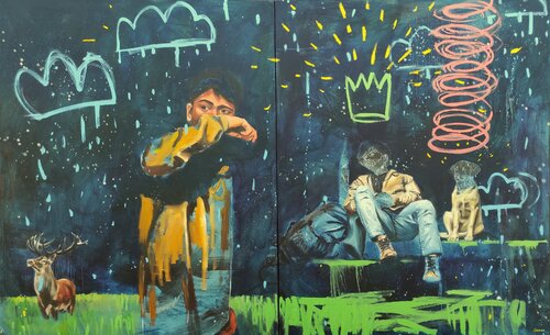 Who Are You Really? by Janna Prinsloo, Painting for Sale on Select
