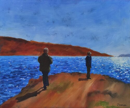 By the Water 3 by Janna Prinsloo, Painting for Sale on Select