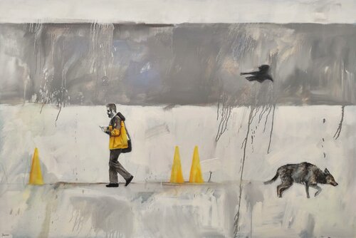 Don't Turn Your Back by Janna Prinsloo, Painting for Sale on Select