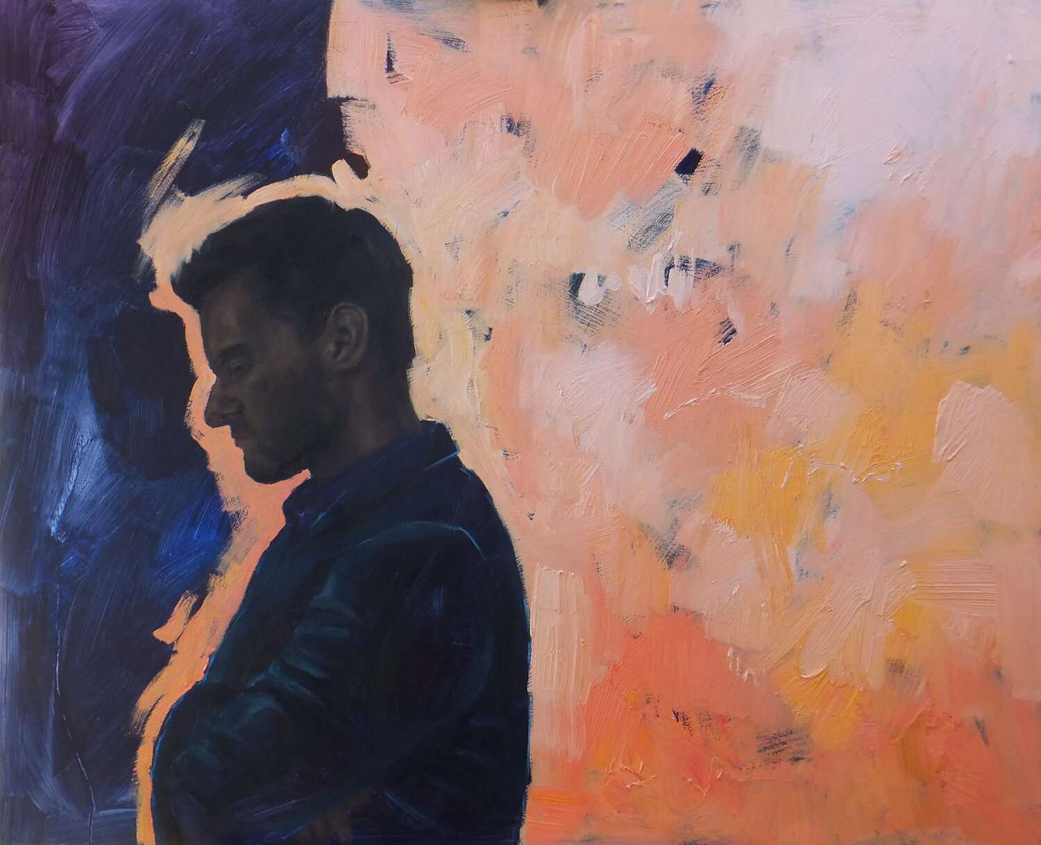 In the Shadows Janna Prinsloo Original painting for sale