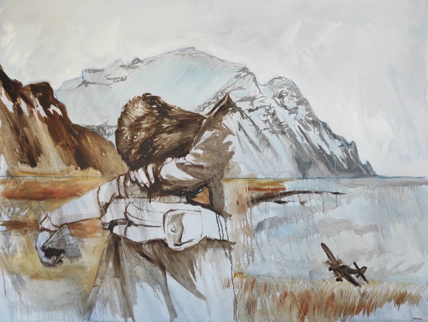 Seeing From Within Janna Prinsloo Original painting for sale