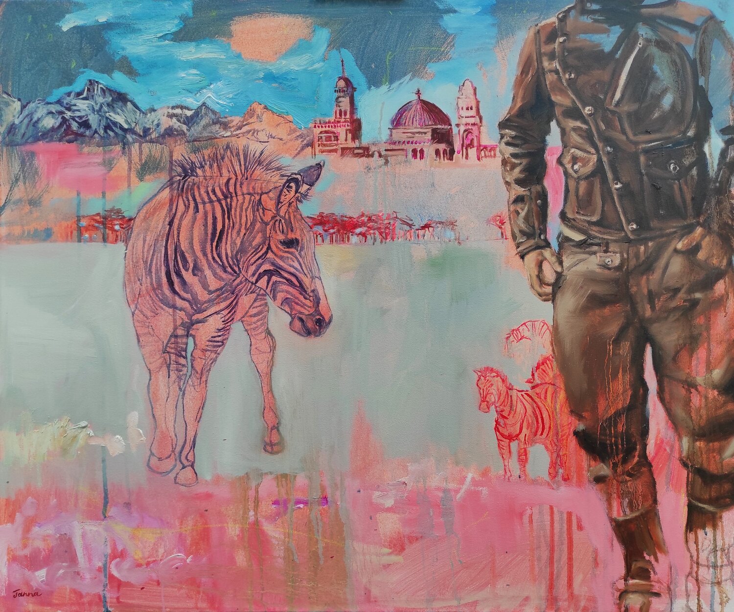 Beyond Janna Prinsloo Original painting for sale
