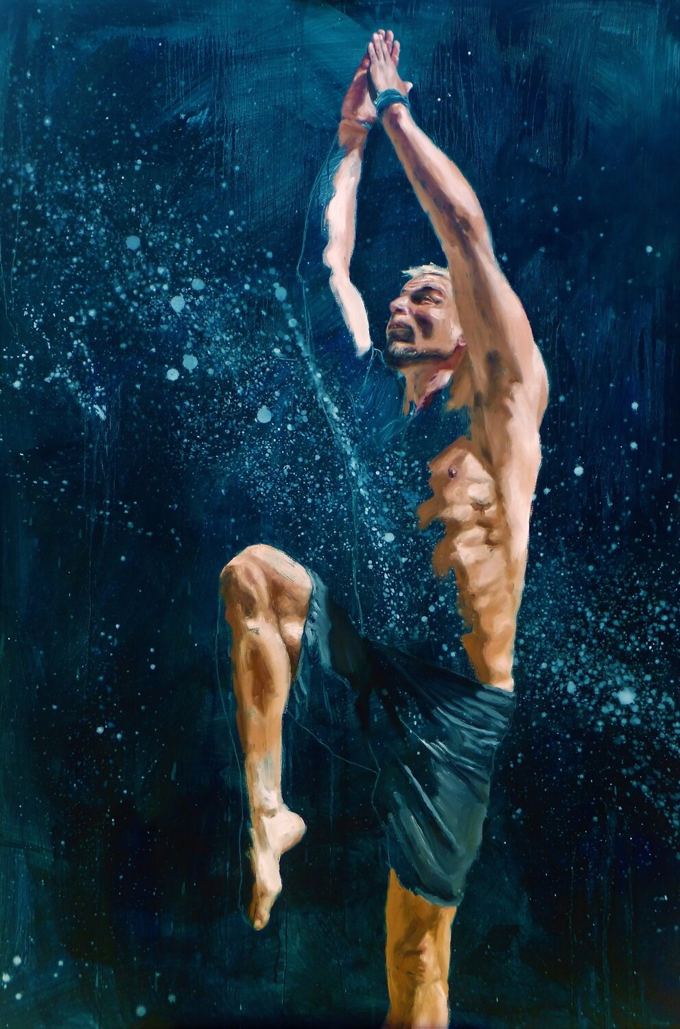 Infinity In & Through Me 2 Janna Prinsloo Original painting for sale