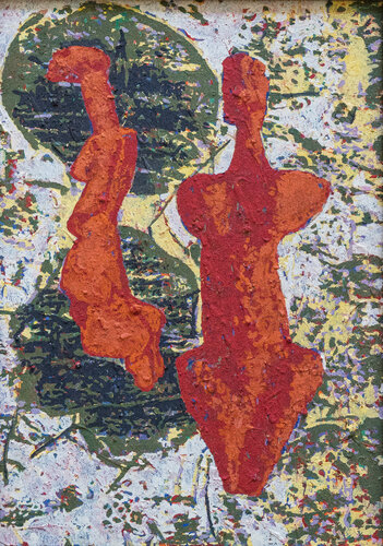Versuch der Symbolisierung des Selbst | Animation des Über-Ichs by Erika Seywald, Painting for Sale on Select