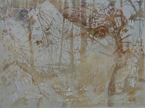 Wachstum und Spuren der Erinnerung 2 by Erika Seywald, Painting for Sale on Select