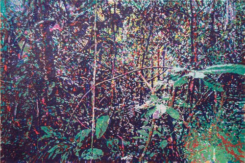 Tiefe des ewigen Areals by Erika Seywald, Painting for Sale on Select
