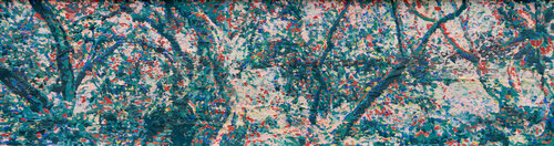 Farbfeld  Waldstück by Erika Seywald, Painting for Sale on Select