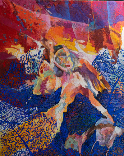 Stufen der Erinnerung by Erika Seywald, Painting for Sale on Select
