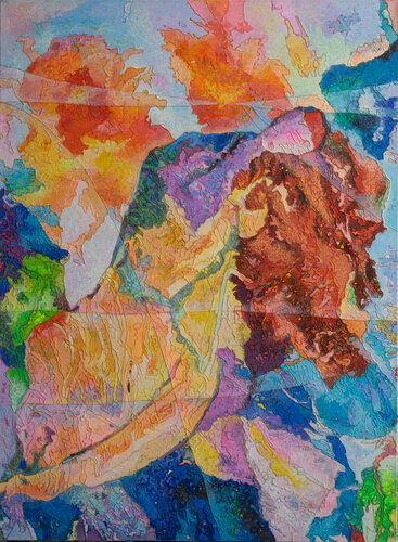 Aus der Reihe:  Resonanzräume 1 – ENTSTEHUNG by Erika Seywald, Painting for Sale on Select