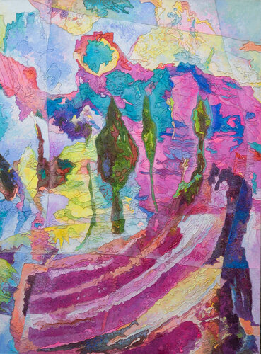 Aus der Reihe:  Resonanzräume 3 – WANDLUNG by Erika Seywald, Painting for Sale on Select